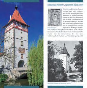 Grafik Broschüre "Waiblingen historisch"