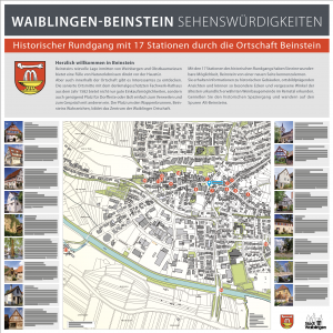 Grafik Waiblingen-Beinstein
